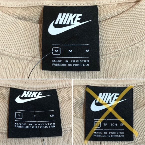 Nike NWT Sz S Crop Sweatshirt Short Sleeve - Picture 5 of 10